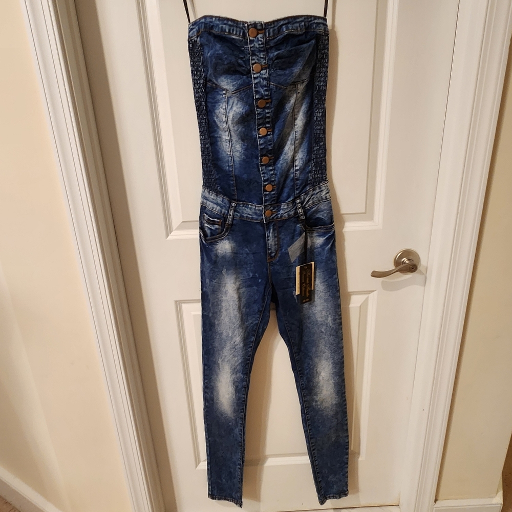 Roma Studio New Medium Jeans Overalls